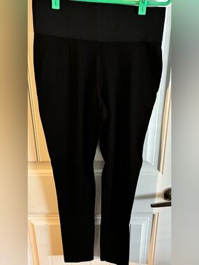 Nygard Slims High-Rise Black Ponte Leggings